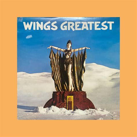 Wings Greatest Hits Vinyl Record Lp Hobbies And Toys Music And Media