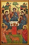 Ikonen- Bilder in Gold: "Die heilige Dreifaltigkeit"