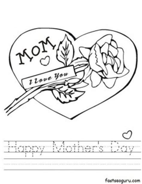 printable happy mothers day coloring page  kids coloring pages printable