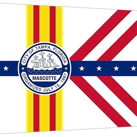 Flag Of Tampa Florida Tampabay Tampa Florida Tampa Florida City