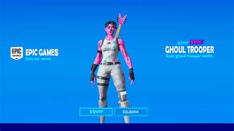 Og ghoul (pink) + minty + sparkle specialist + glow 2990. How To Get Pink Ghoul Trooper Skin NOW FREE In Fortnite ...
