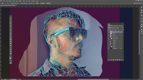 Adobe Illustrator And Photoshop Tutorial Create A Low Poly Portrait