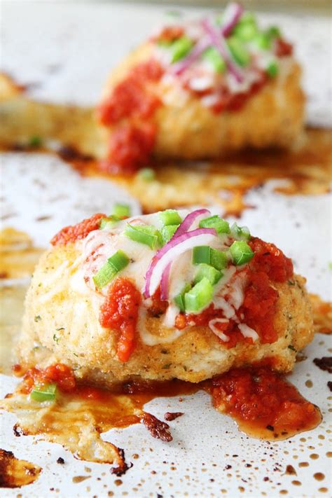 This recipe was a regular on the menu at our house! Pizza Stuffed Chicken Roll-Ups | Two Peas & Their Pod
