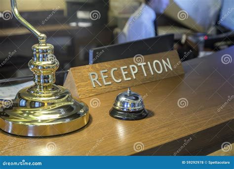 Hotel Front Desk 2 Stock Photo Image Of Journey Arrival 59292978