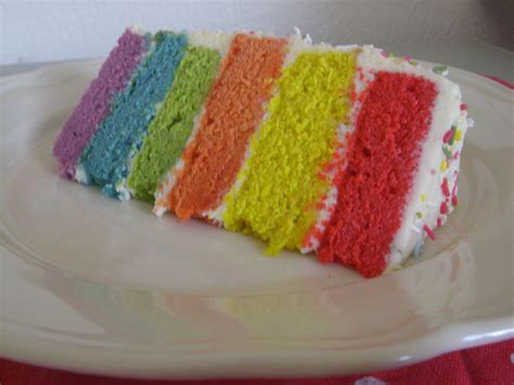 Easy 6 Layer Rainbow Cake Recipe Rainbow Cakes Cake And Sponge Cake
