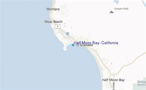 Half Moon Bay California Tide Station Location Guide