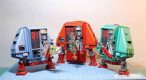Maintenance Robots Dewey Huey And Louie Designed By Uhu02 Zealot