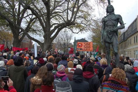 ‘we re still here native americans mark national day of mourning at plymouth wonderland