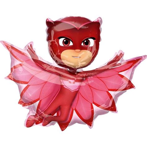 Pj Masks Owlette Shaped Foil Helium Balloon