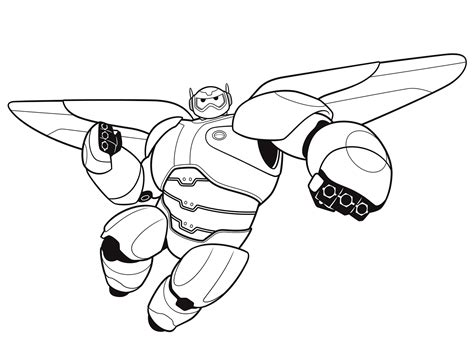 Big Hero Coloring Pages Desenhos Imprimir Colorir Pintar Sexiz Pix