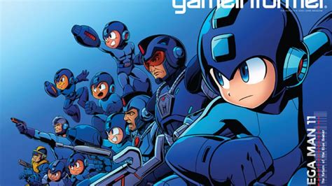 January Cover Revealed Mega Man 11 Game Informer