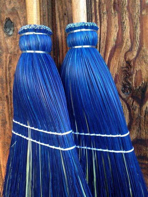 Blue Brooms Brooms Blue And White China Witch