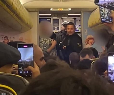 Second Disruptive Ryanair Passengers Are Led Off Aircraft By Police After Morocco Bound
