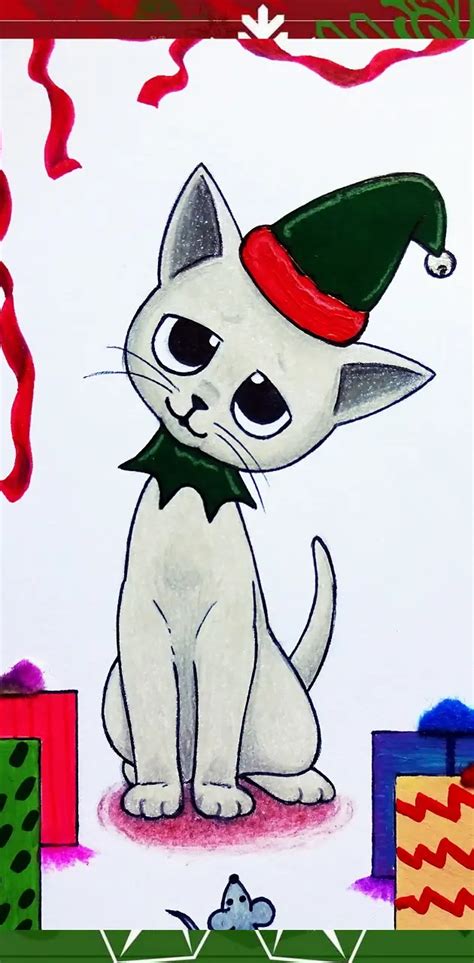Xmas Kitty Cat Wallpaper By 1artfulangel Download On Zedge 1c2e