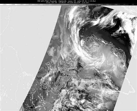 Weather Satellite Image From This Morning Nasa Airborne Science Program