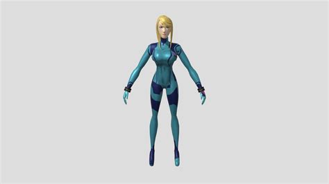 Zero Suit Samus Download Free 3d Model By Nikkita C74d4ff Sketchfab