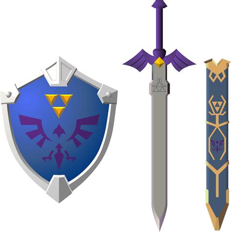 request lorule sword and shield by doctor g on deviantart