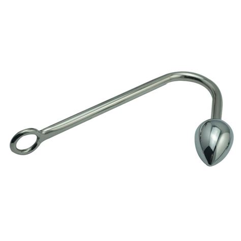 Anal Bondage Hook Stainless Steel Replacable Three Balls Ass Butt Plug