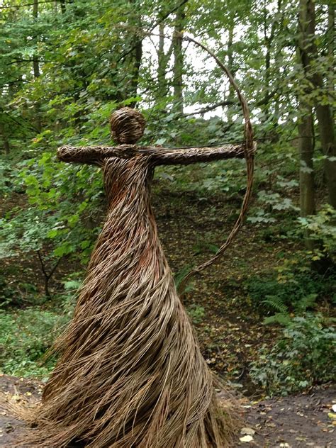 Artist Anna And The Willow Outdoor Sculpture Outdoor Art Wood