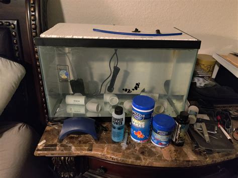 Build Thread 14 Gallon Aqueon Cube Reef2reef Saltwater And Reef
