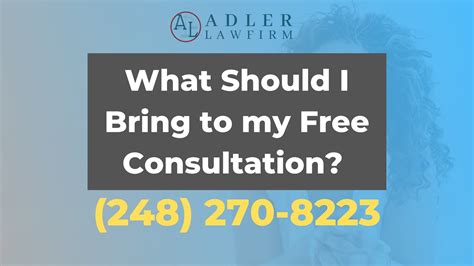 There are ways in which you can do that and. What should I bring to my free consultation? | Detroit ...
