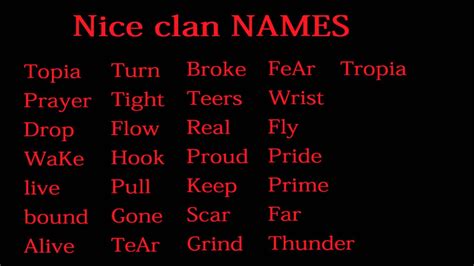 Smite Best Clan Names Siamelax