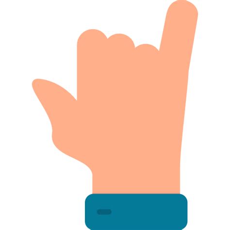 Hang Loose Hand Free Hands And Gestures Icons