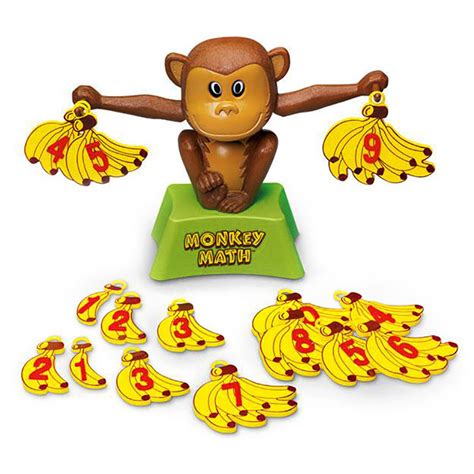 美國popular Playthings 頑皮小猴學算數 50101 諾貝兒益智玩具
