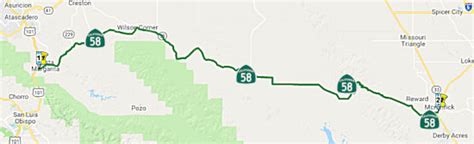 California Highways Routes 57 Through 64