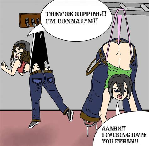 hanging wedgie duo by blossomla9 on deviantart