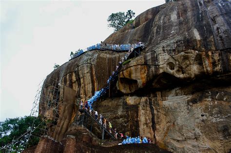 Visiting Sigiriya Rock Fortress In Sri Lanka Its A Long Climb But It