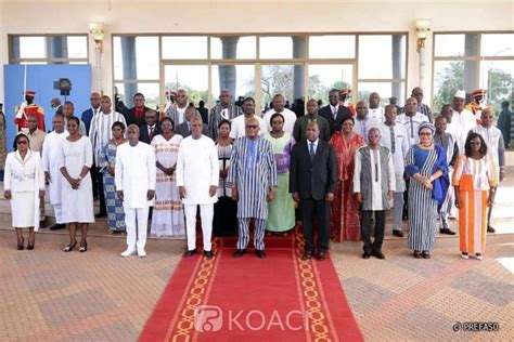 Burkina Faso Le Nouveau Gouvernement Tient Son Premier Conseil Des