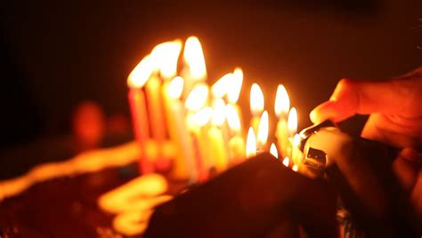 The best gifs for candles burning. Lighting the Fire of Candles Stock Footage Video (100% ...