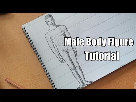 How To Draw Male Body Figure Tutorial Youtube