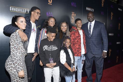 Shaquille Oneals Ex Wife Shaunie Gathers All Of Their 5 Kids Together