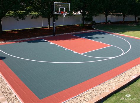 Concrete Basketball Court