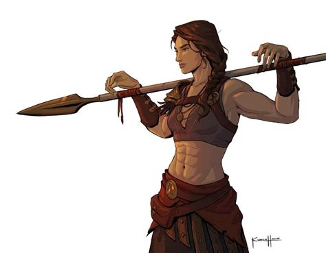 Pin By Safire Starling On Assassins Creed Warrior Woman Concept Art