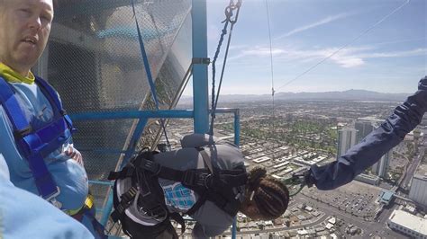 Stratosphere Tower Sky Jump Las Vegas Youtube