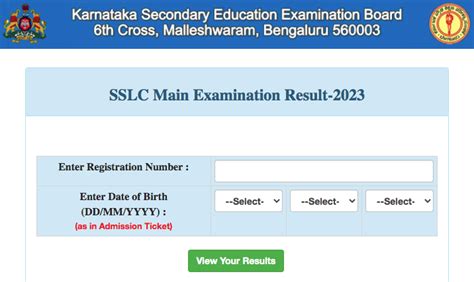 Sslc Result 2023 Link Out School Wise