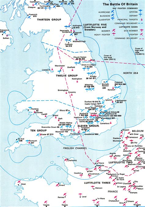 Airfields Ww1 Map