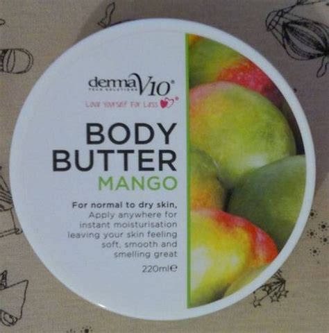 Derma V10 Mango Body Butter Mrs Strawberry Blonde