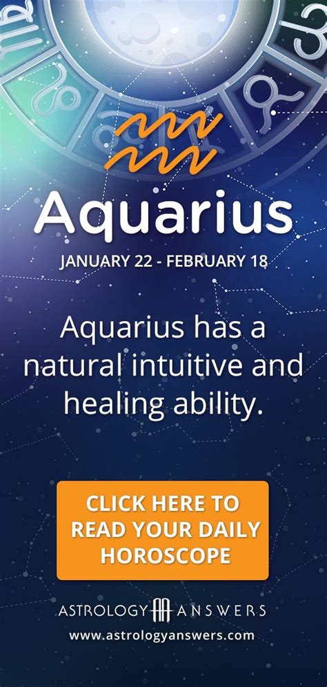 Aquarius Daily Horoscope Aquarius Daily