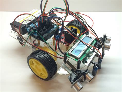 Arduino Lcd Using Sensor Shield V5 Learn Robotics