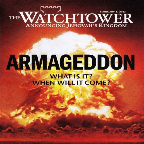 The Friday Column Watchtower Genocide And Armageddon Jw Watch