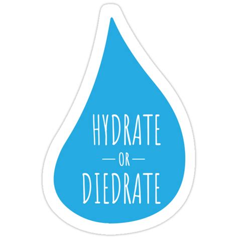 Hydrate Or Diedrate Stickers By Nathanwaiker Redbubble