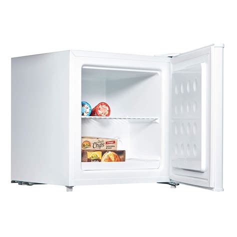Cookology Mfz32wh Table Top Mini Freezer In White New Metal Back A