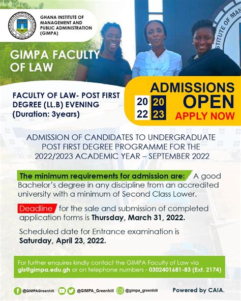 The Ghana Institute Of Management And Public Administration Gimpa