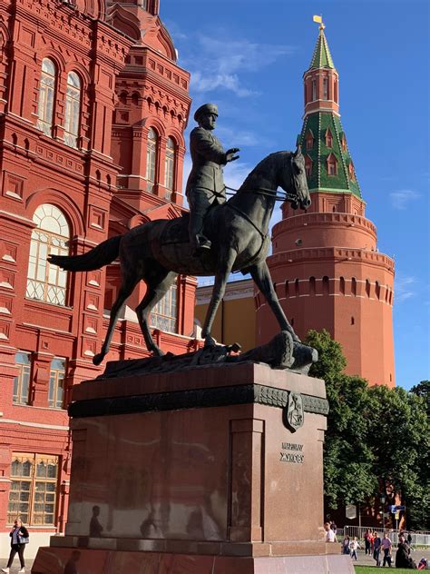 Red Square The Kremlin And Surrounding Sites Moscow Russia Volga