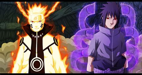 Uzamaki Naruto And Uchiha Sasuke Wallpaper Hd Wallpaper Wallpaper Flare