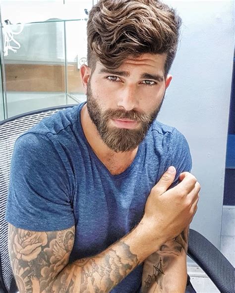 Waves And Beard Menshairstyles Hipster Haircuts For Men Hipster Haircut Hair And Beard Styles